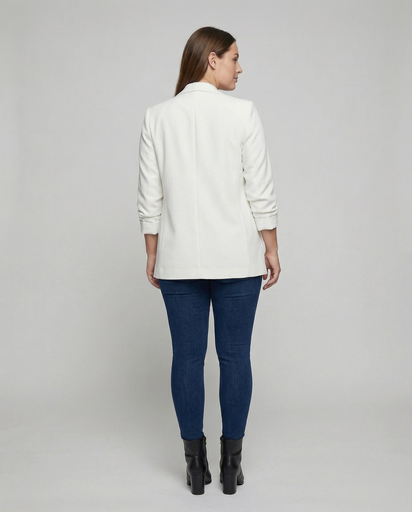 Damen Eleganter Verlängerter Blazer Mantel - Eveloria
