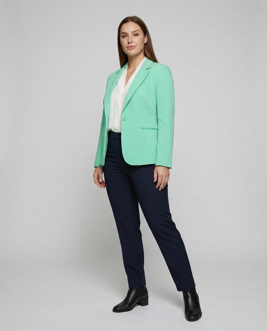 Damen Stretchblazer Formgebend Mit Princessnähten - Eveloria