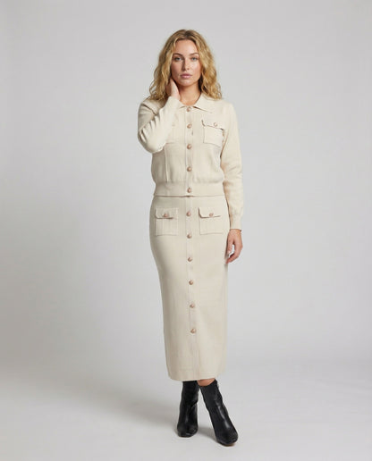 Damen Klassische Feinstrick-Strickset - Eveloria
