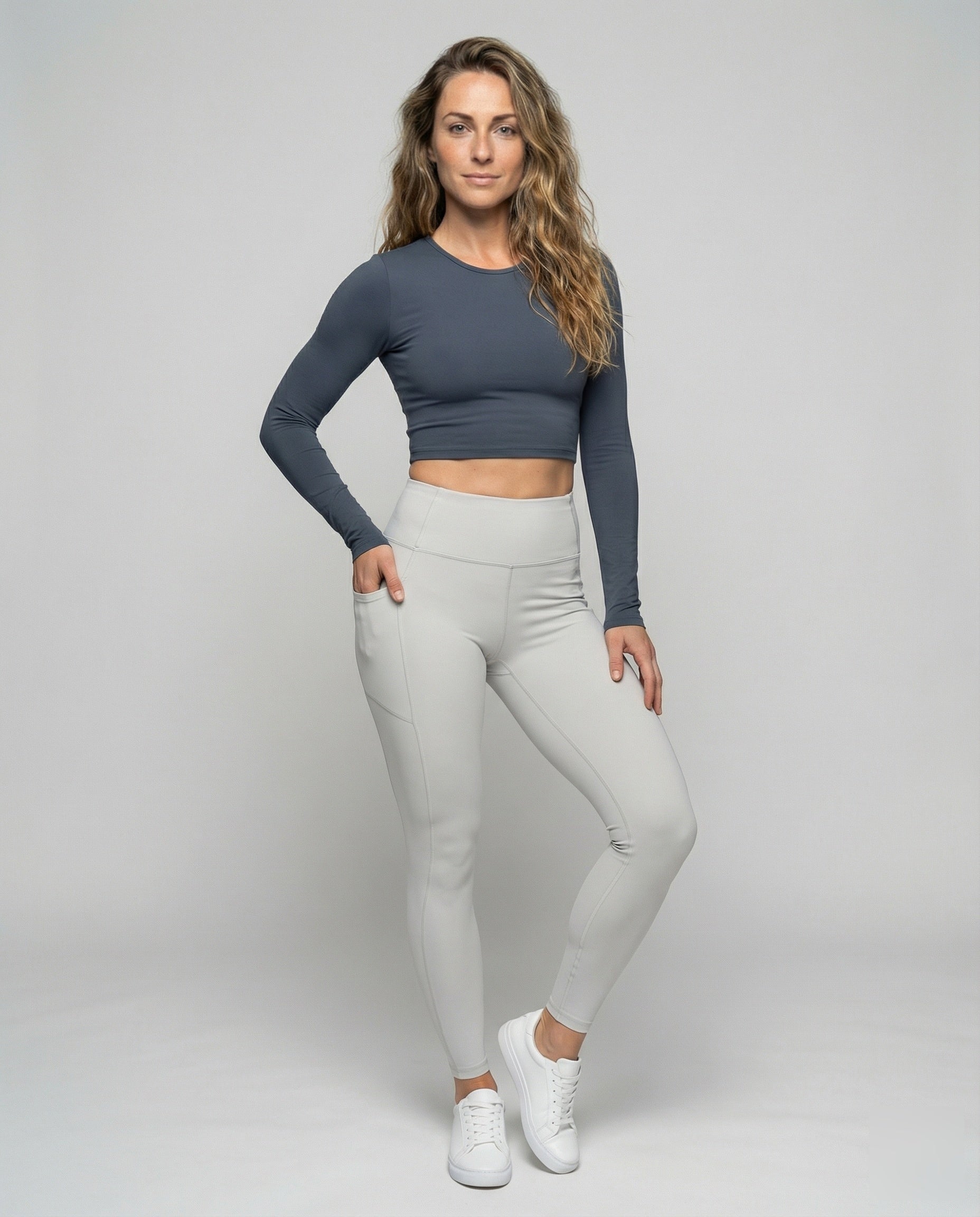 Damen Leggings Taillenhohe Gesäßkontur - Eveloria