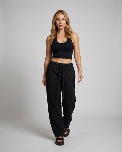 Damen Loungehose Tieferschritt - Eveloria