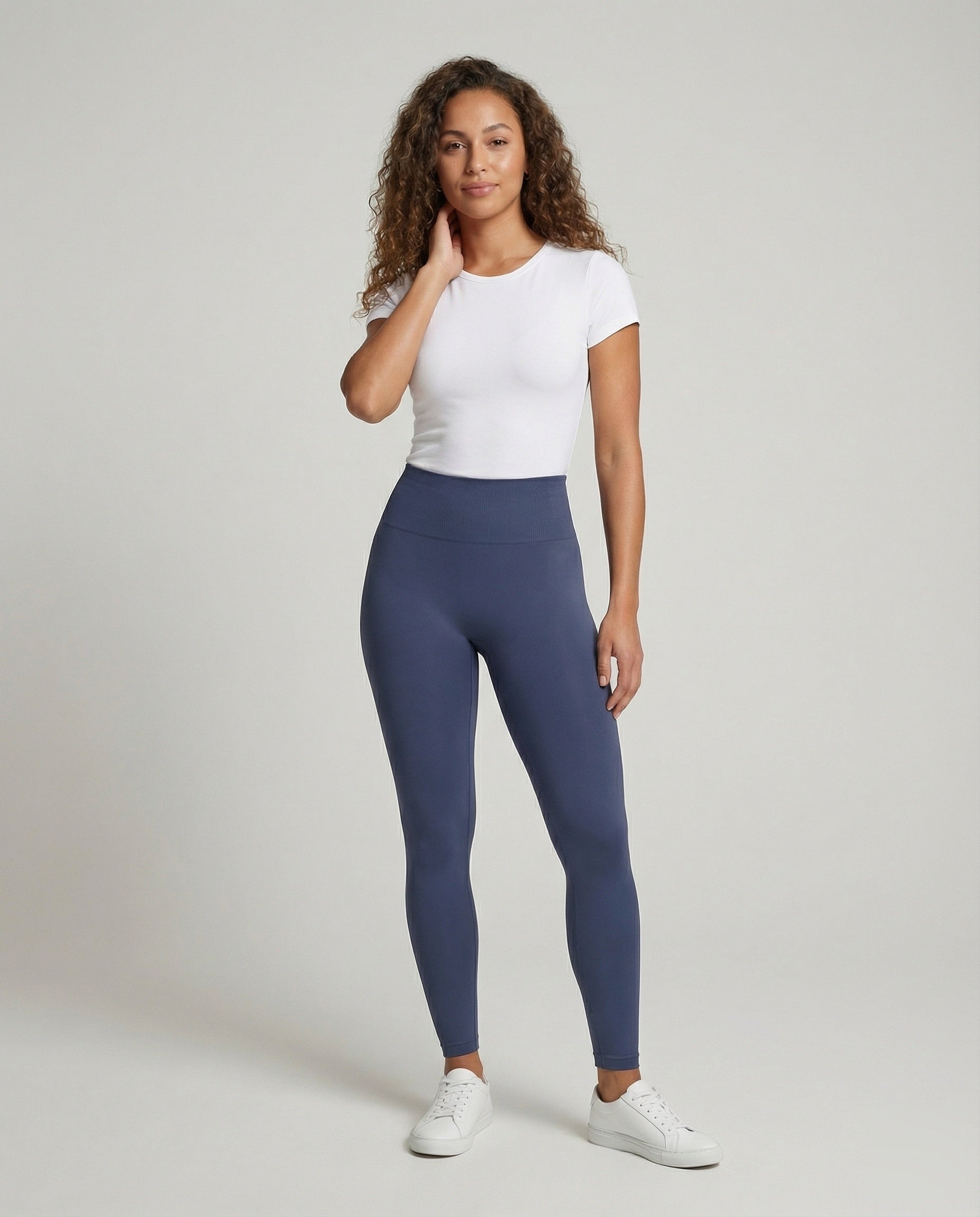 Damen Leggings 3D-Polster Schwarz - Eveloria