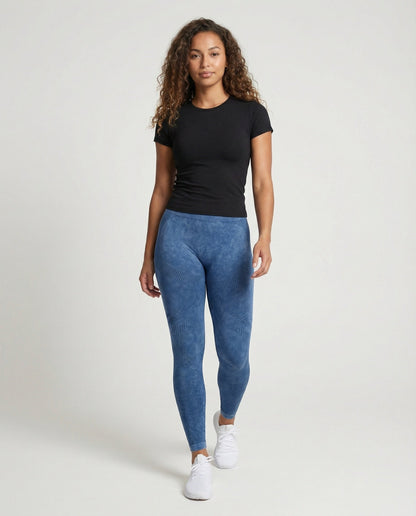 Damen Shapewear Leggings Gesäßanhebung Schwarz - Eveloria