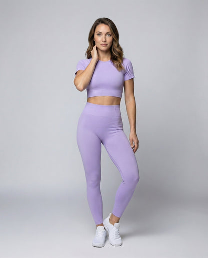 Damen Sport-Set Stretch- und Leggings - Eveloria