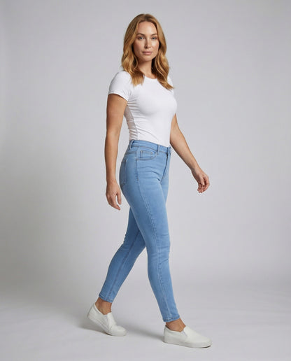 Damen Leggings Knöchellänge Stretch - Eveloria
