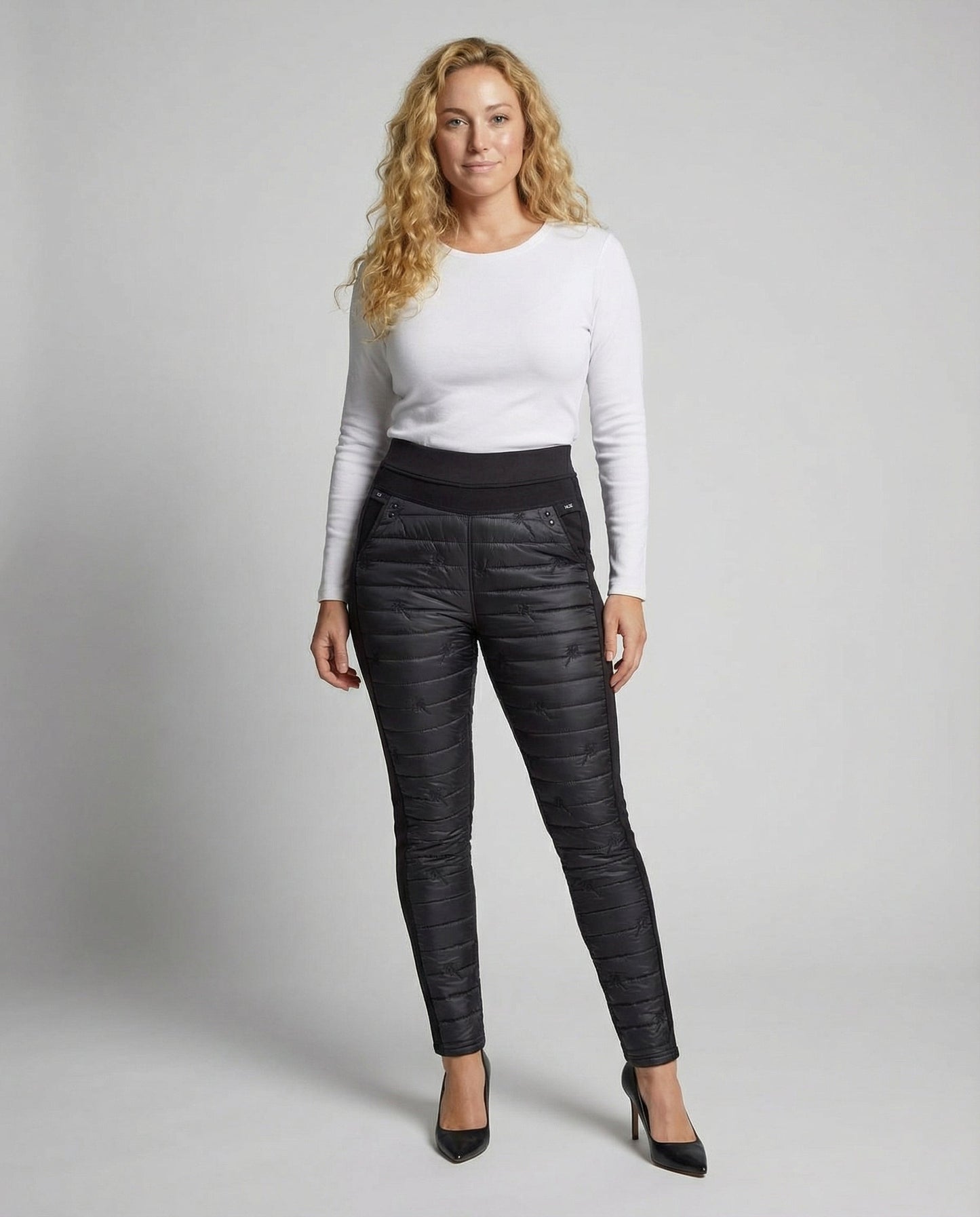 Damen Schneehose Extrem Warm Isolierend Schwarz - Eveloria