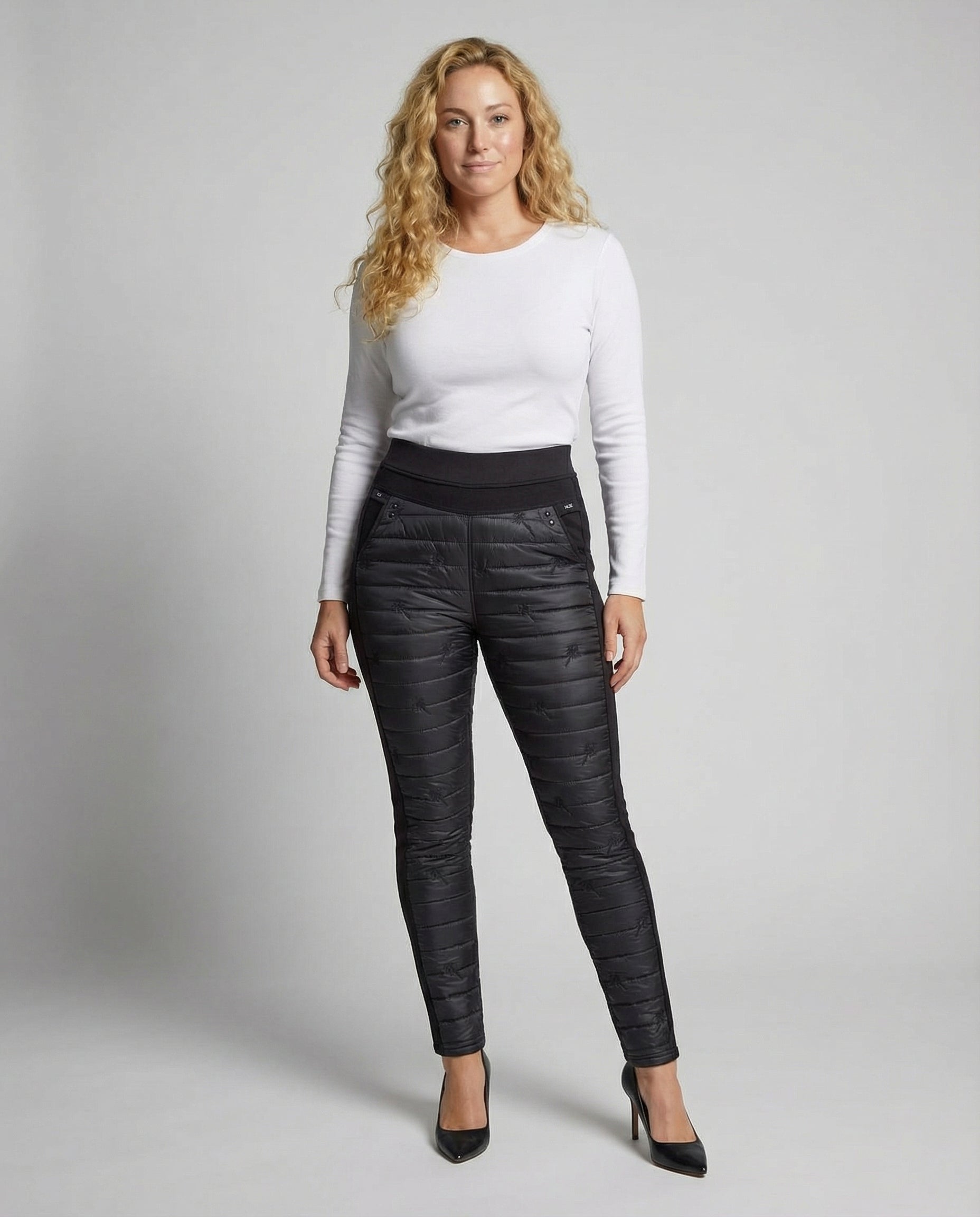 Damen Schneehose Extrem Warm Isolierend Schwarz - Eveloria