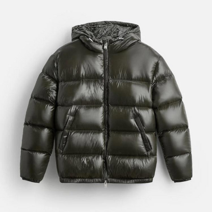 Eveloria Herren Pufferjacke Übergröße Wasserabweisend
