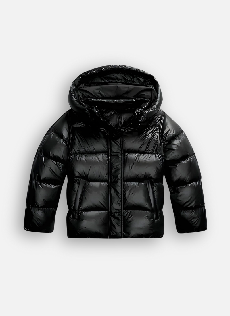 Damen Pufferjacke Glänzend