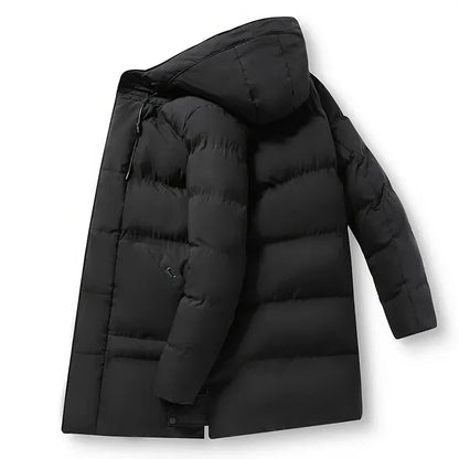 Pufferjacke | Gepolstert | Kapuze | Daunenjacke | Herren Wintermantel-Chaps Herrenmode