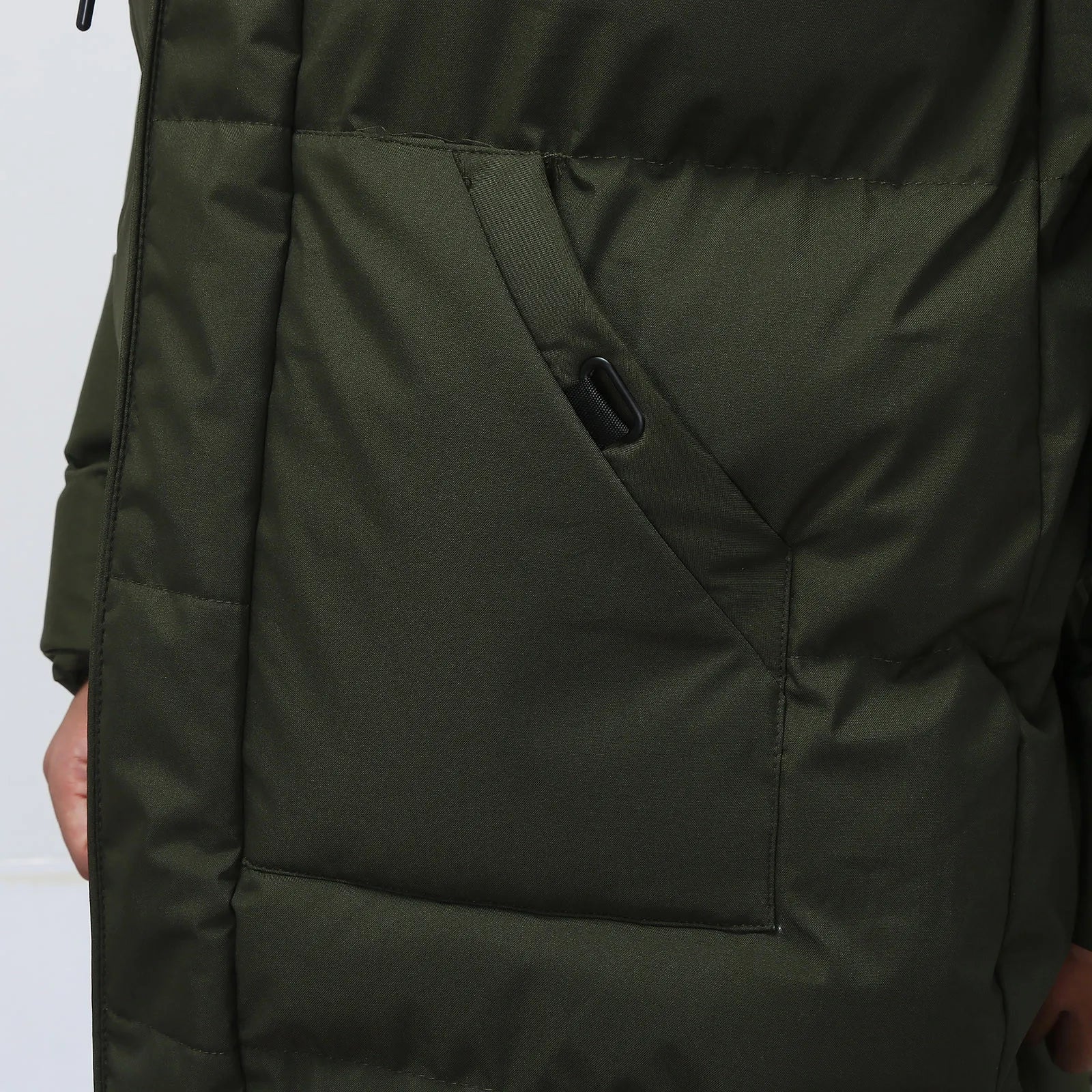 Pufferjacke | Gepolstert | Kapuze | Daunenjacke | Herren Wintermantel-Chaps Herrenmode