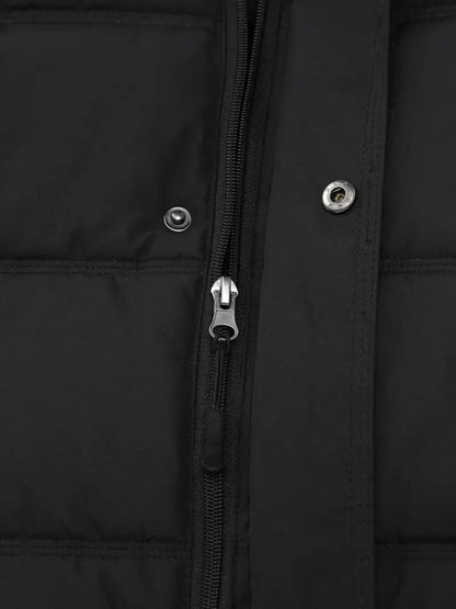 Pufferjacke – warme, wasserdichte Winter-Daunenjacke mit Kapuze für Herren-Chaps Herrenmode