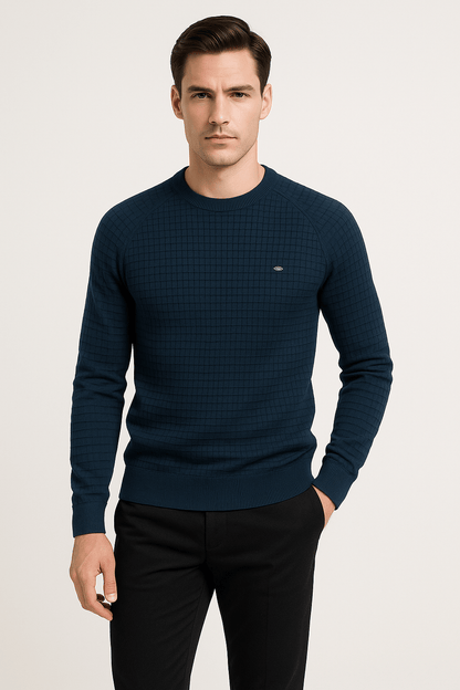Herren Langarm Pullover Rundhals Sweatshirt - Eveloria