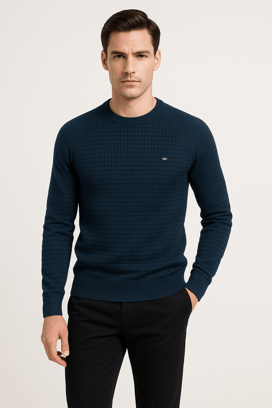 Herren Langarm Pullover Rundhals Sweatshirt - Eveloria