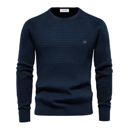Herren Strickpullover Langarm Rundhalsausschnitt - Eveloria