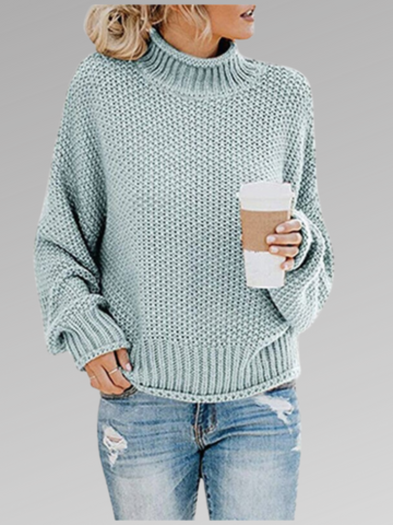 Damen Pullover Weiche Strickware - Eveloria