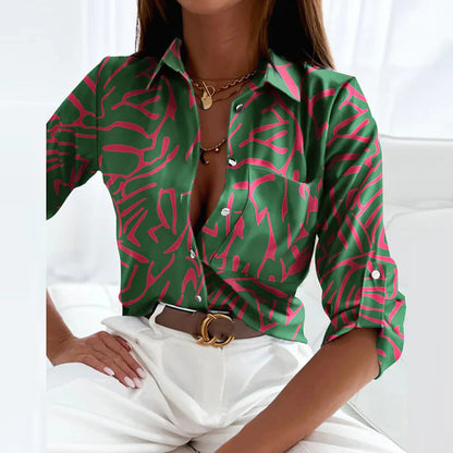 Damen Pullover Mit Umlegekragen - Eveloria