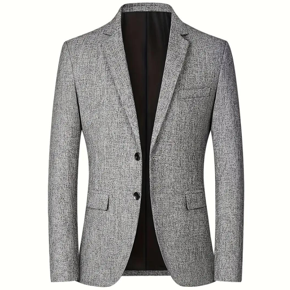 Herren Blazer Grau Marineblau Schwarz - Norvielle