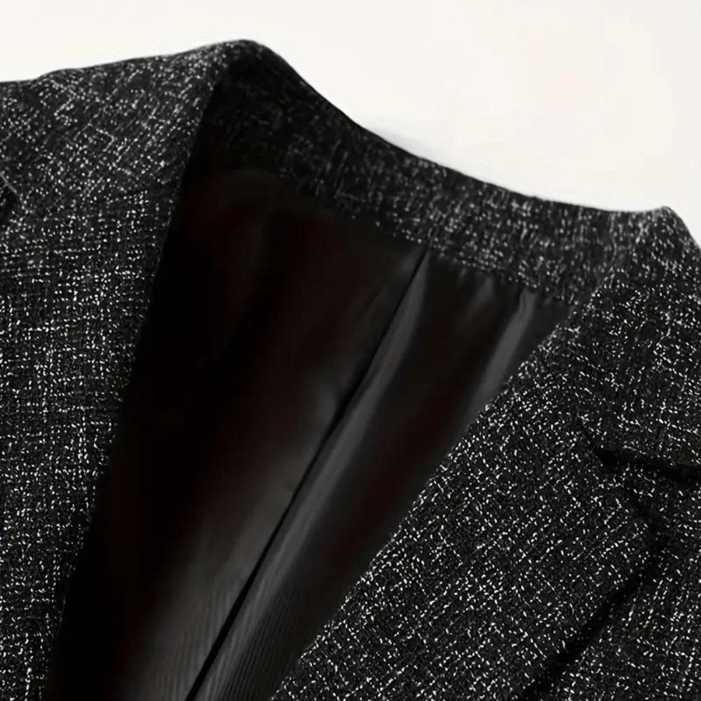 Herren Blazer Grau Marineblau