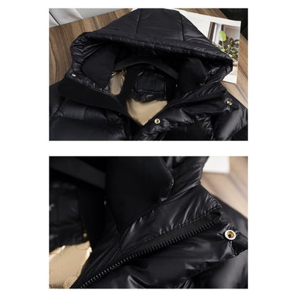 Damen Daunenparka Wasserdicht Lang