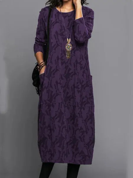 Damen Elegantes Midi-Kleid