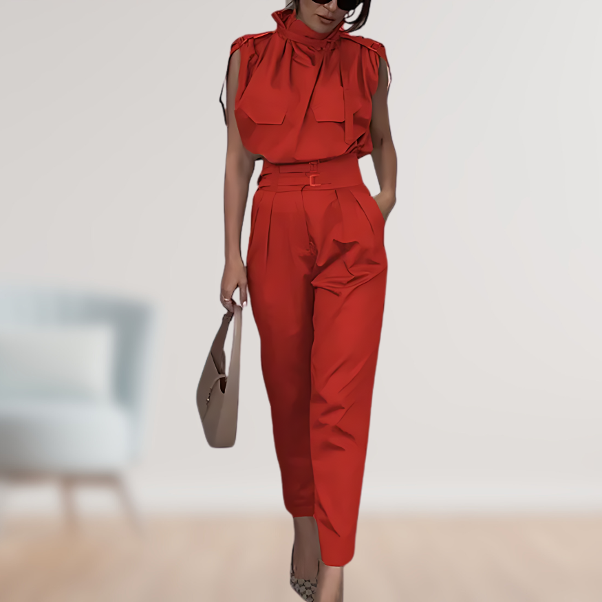 Eveloria Damen 2-Teiliges Set Elegant