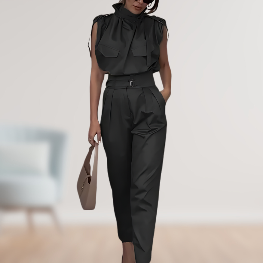 Eveloria Damen 2-Teiliges Set Elegant