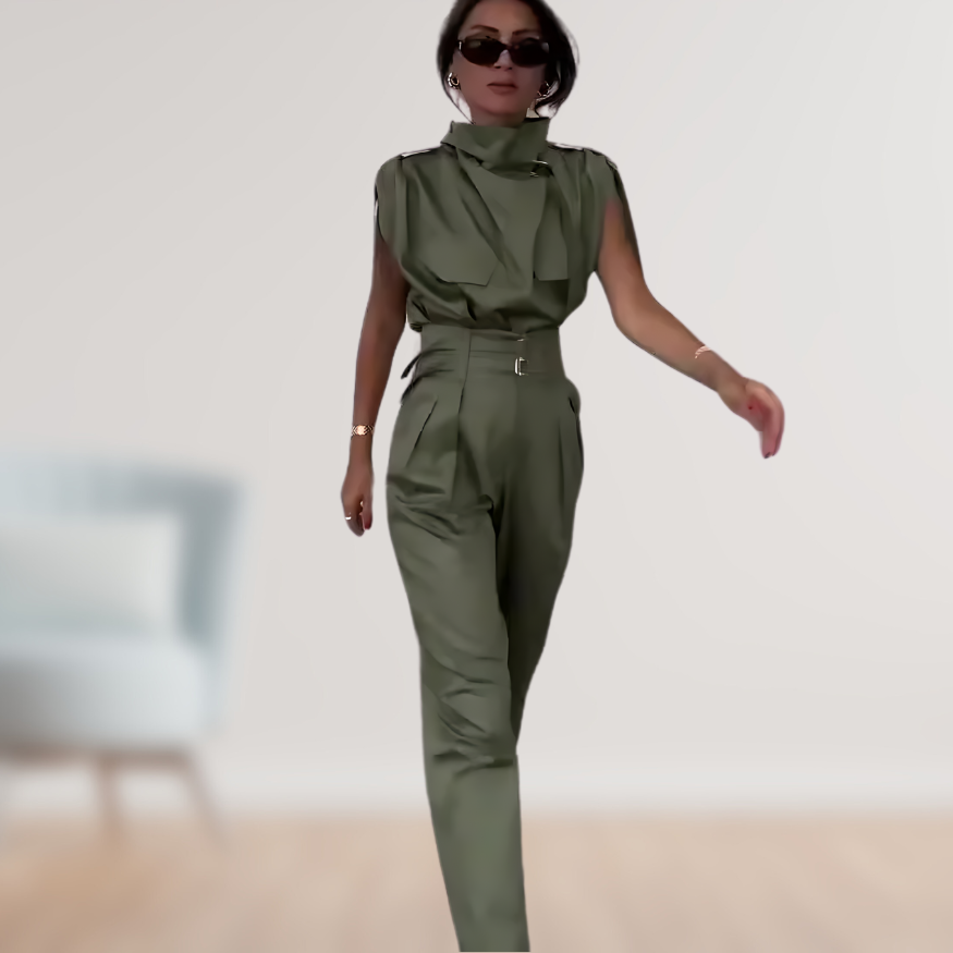 Eveloria Damen 2-Teiliges Set Elegant