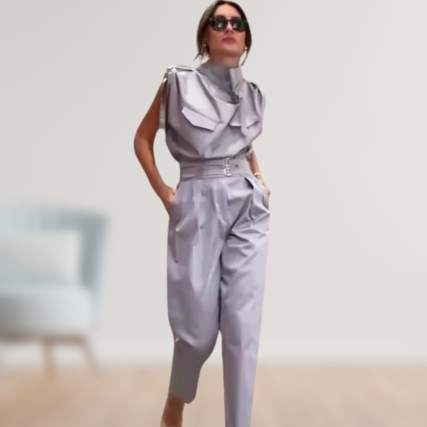 Eveloria Damen 2-Teiliges Set Elegant