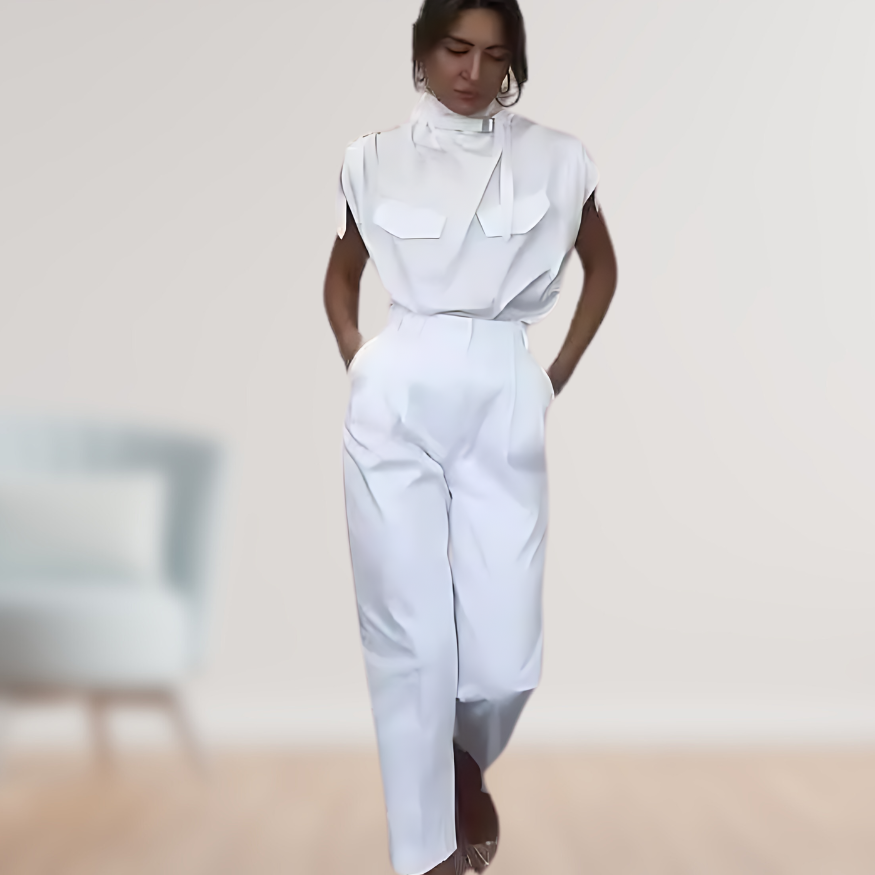 Eveloria Damen 2-Teiliges Set Elegant