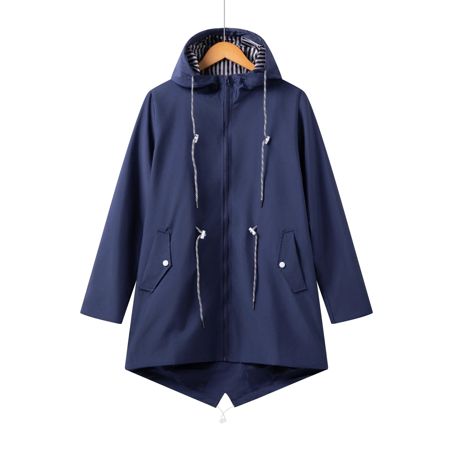 Eveloria Damen Regenjacke Wasserdicht Mit Kapuze