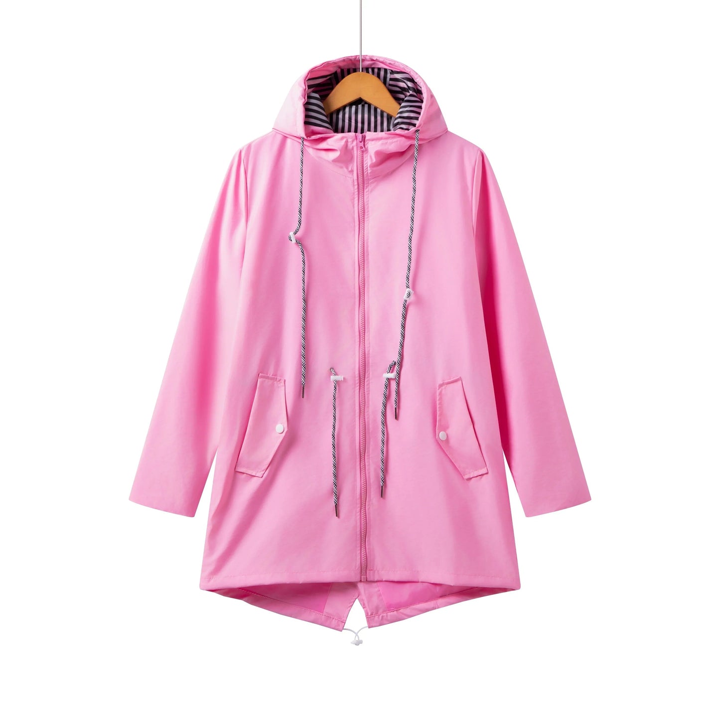 Eveloria Damen Regenjacke Wasserdicht Mit Kapuze