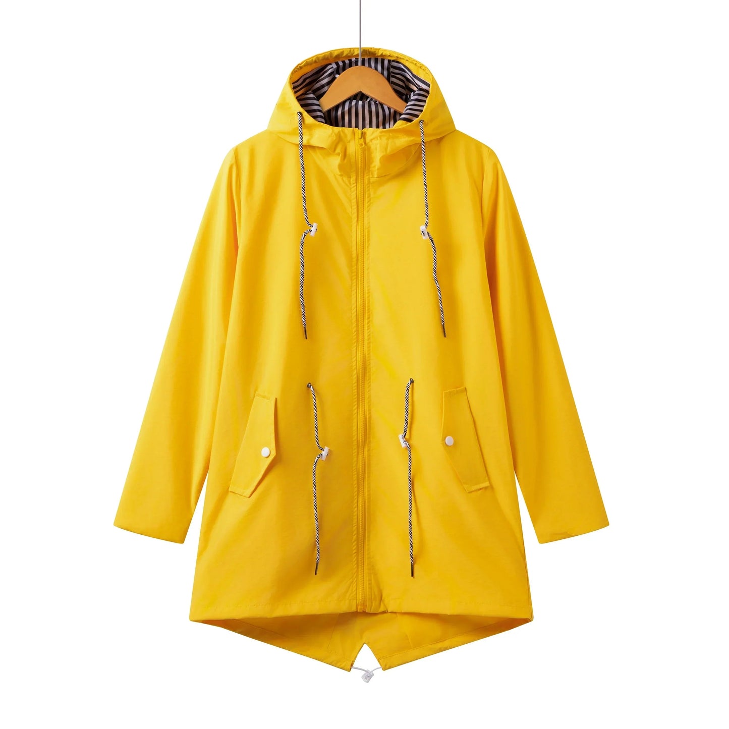 Eveloria Damen Regenjacke Wasserdicht Mit Kapuze