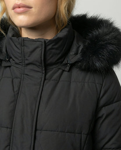 Damen Winterjacke Kapuze Wärme