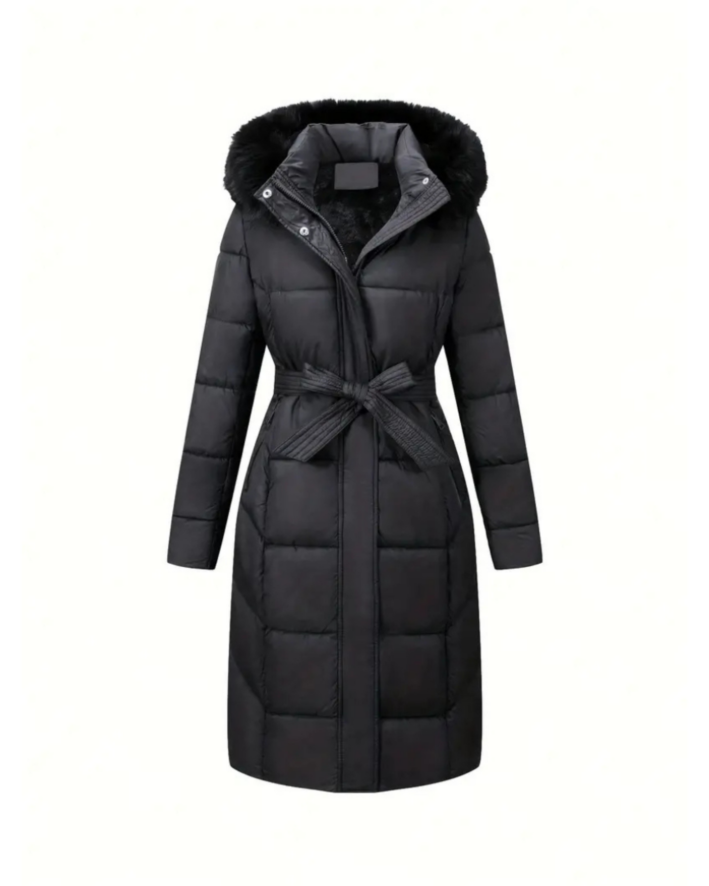 Damen Winterjacke Kapuze Wärme