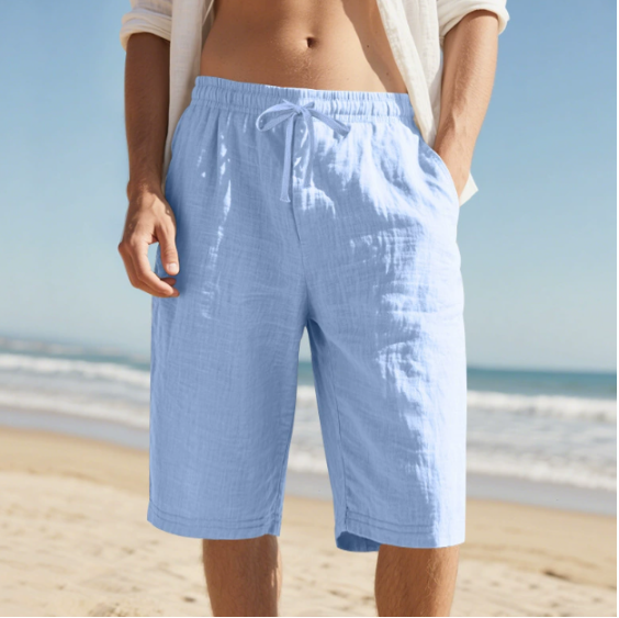 Herren Kordelzug Shorts Freizeit Strandshorts