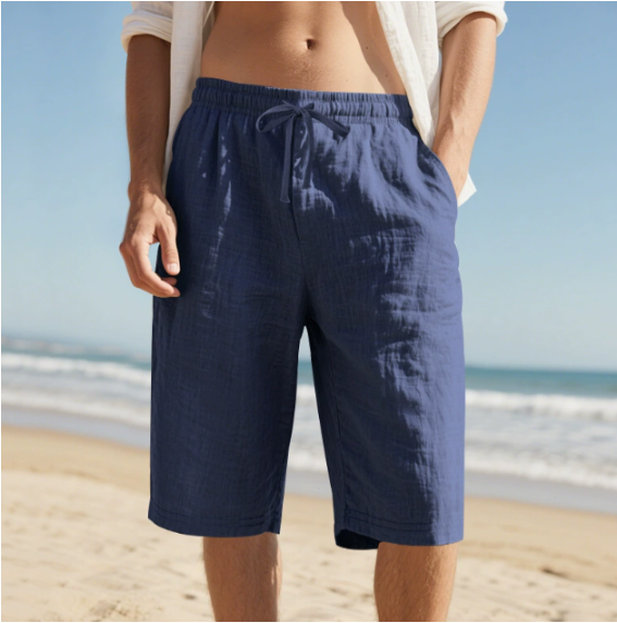 Herren Kordelzug Shorts Freizeit Strandshorts - Eveloria