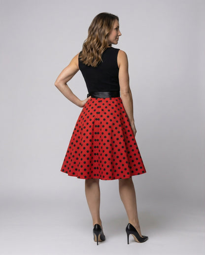 Rockabilly Damenkleid Polka Dots