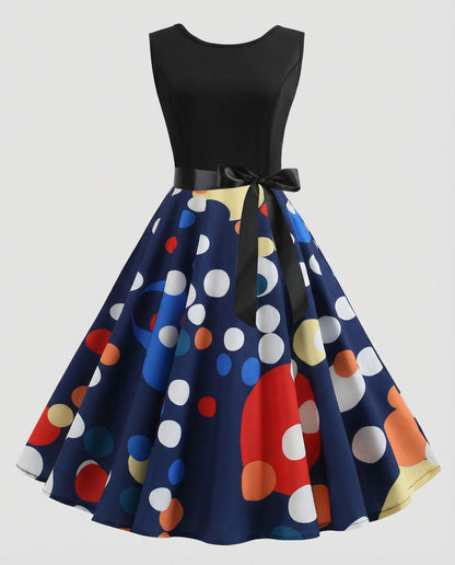 Rockabilly Damenkleid Polka Dots