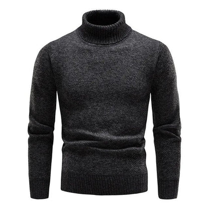 Herren Rollkragenpullover Gestrickt - Eveloria