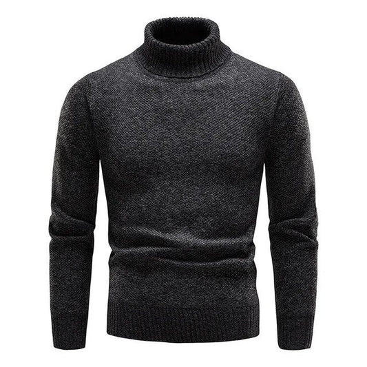 Herren Rollkragenpullover Gestrickt - Eveloria
