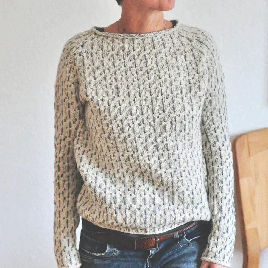Doris Damen Strickpullover Locker Passform