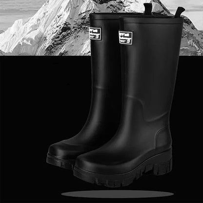 Eveloria Damen Gummistiefel Wasserdicht Knöchelhöhe