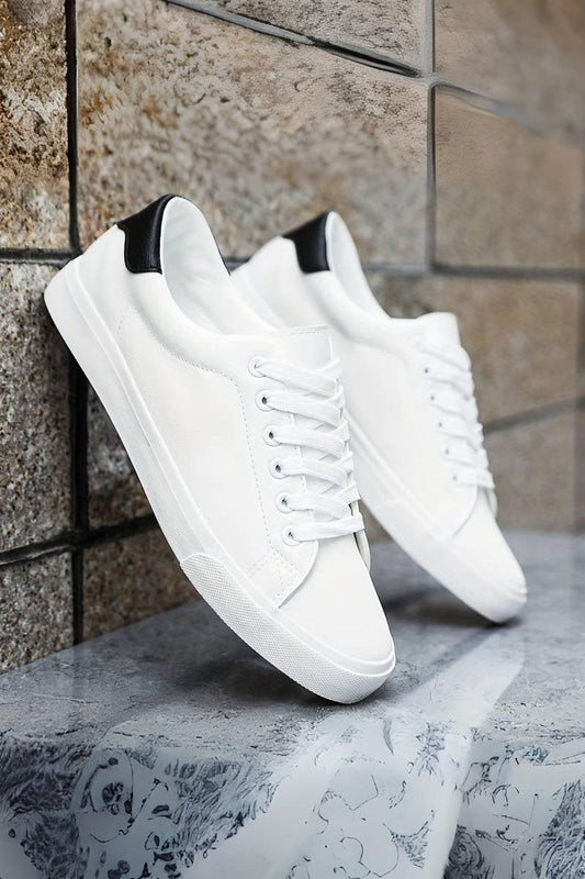 Weiße Sneaker Elegantes Design Unisex - Norvielle