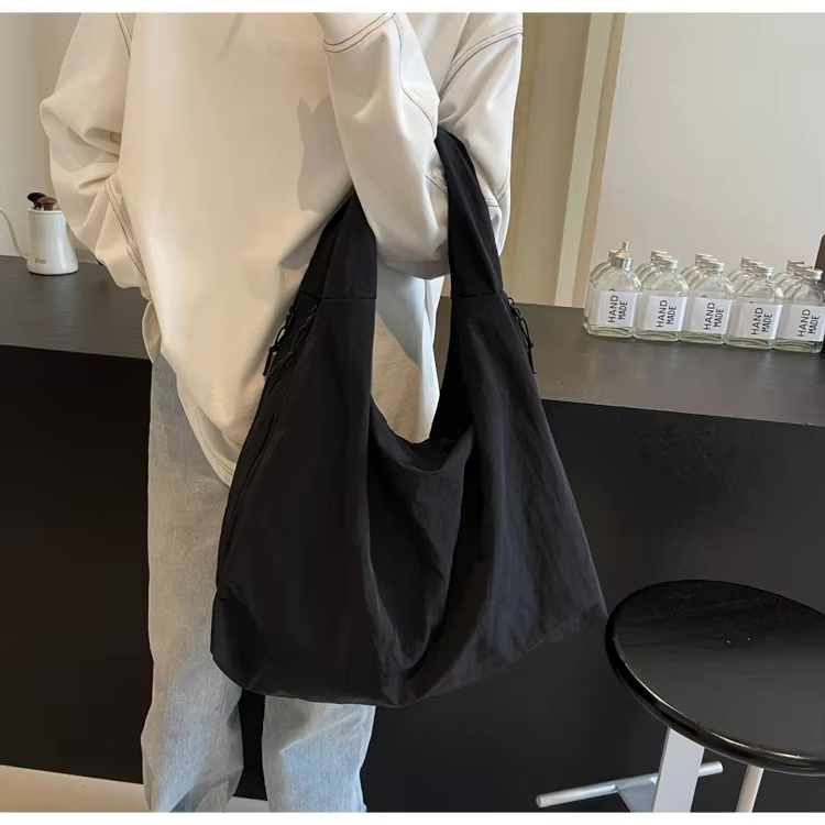 Damen Schultertasche Groß Leder