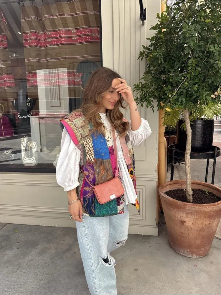 Eveloria Damen Gilet Für Herbst & Winter