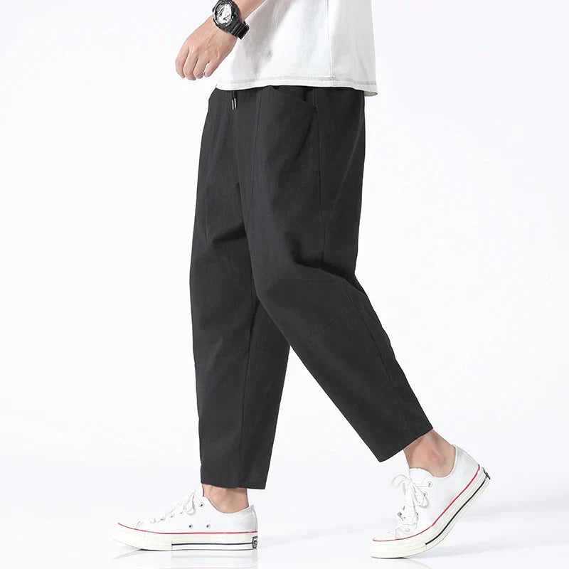 Herren Frühlingshose Weite Street Casual Hose