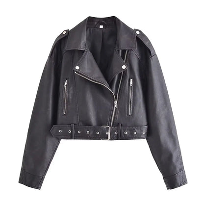 Eveloria Damen Winterjacke Gürtel