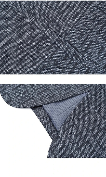 Herren Blazer Geometrisches Muster Modern