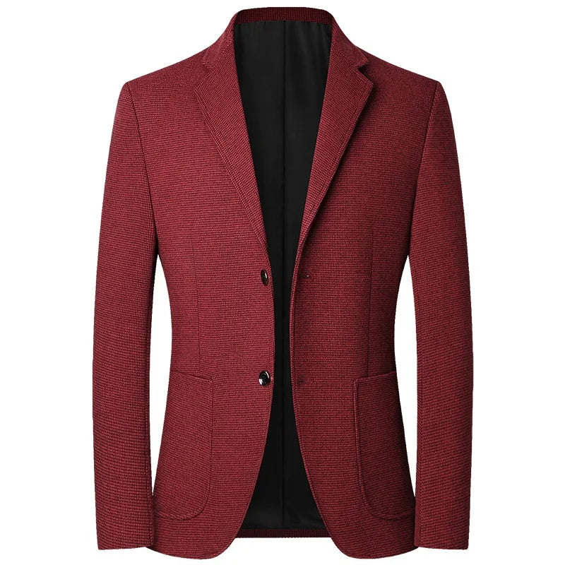 Herren Blazer Elegant Dunkelblau